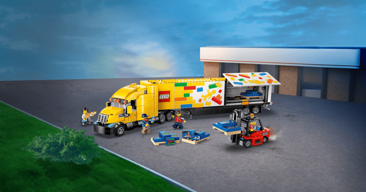 Lego Building Virginia Distribution Hub