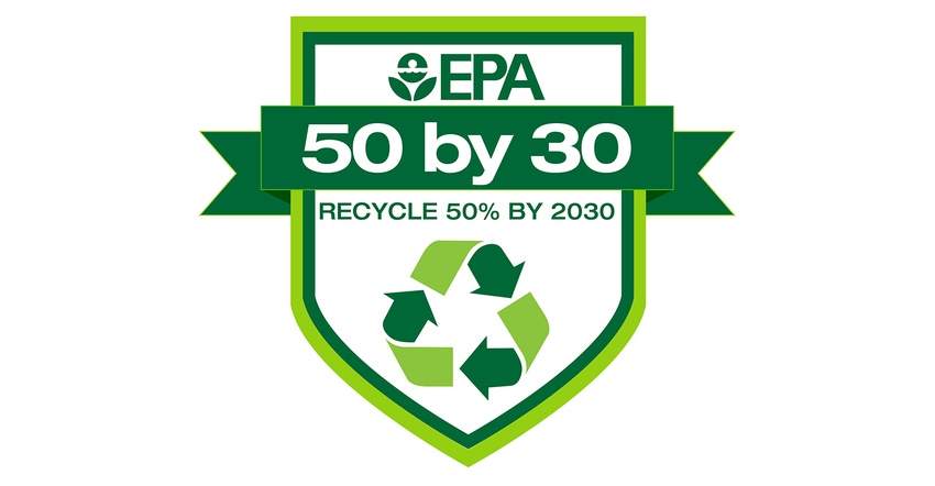 EPA National Recycling Goal logo