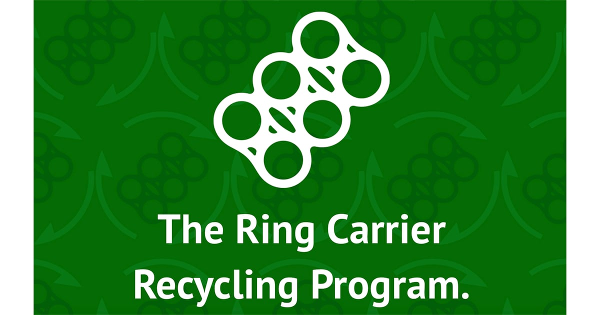 Recycling Rings Plastic Can-Rings Make Bid to Enter Circular Economy