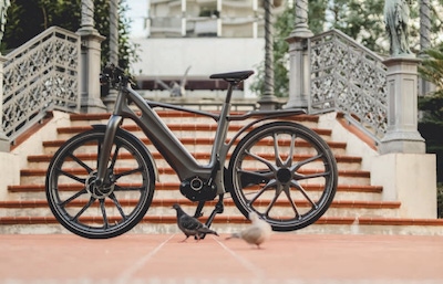 High-gloss LFT compounds deployed in all-plastic electric bike