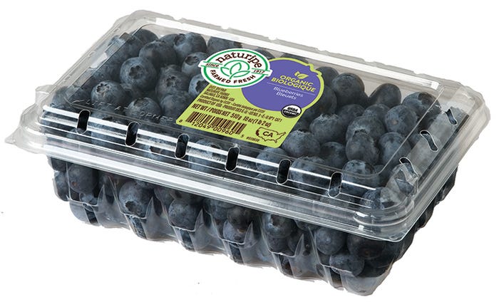 Blueberry 18oz clamshell