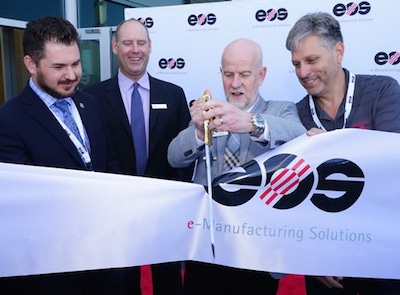 Industrial 3D printing specialist EOS expands U.S. presence with facility in Texas