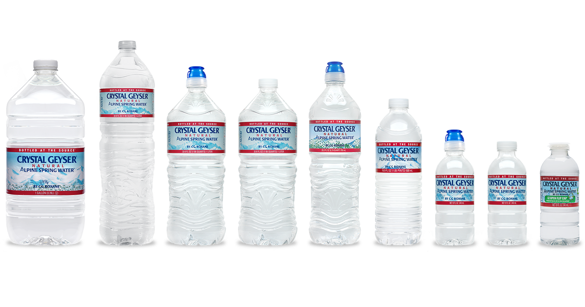 Crystal Geyser Bottled Water Brand Adds Second InHouse rPET Plant