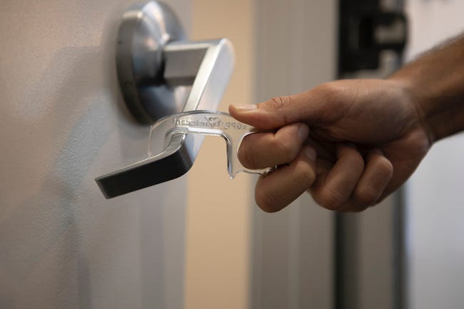 3D-printed door opener
