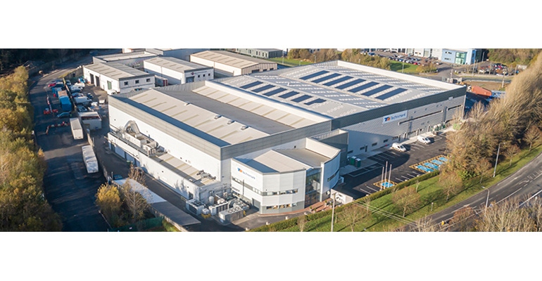 aerial view of Technimark's Ireland plant
