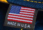 label saying made in USA
