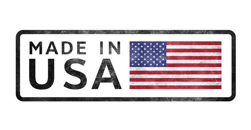 made in USA label
