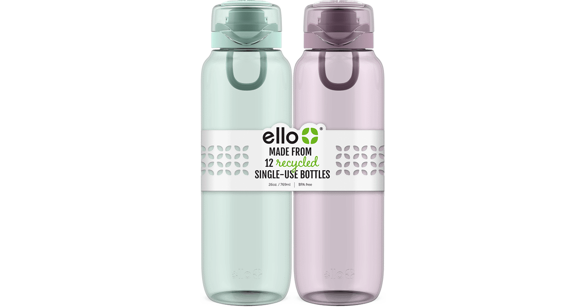 Water Bottles Made with Advanced Recycling Sold at Target