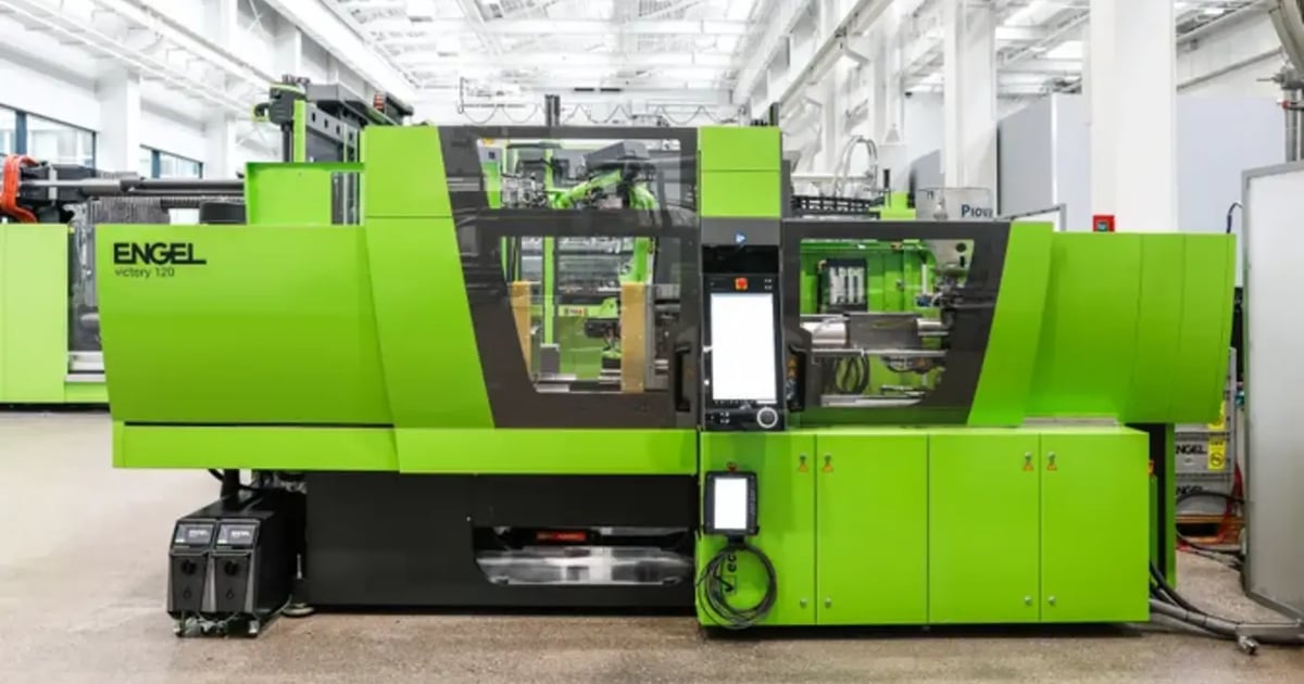 Engel Inyection Logo Engel Showcasing AI-driven Injection Molding Tech
