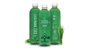 Chlorophyll Water's sustainable water bottle