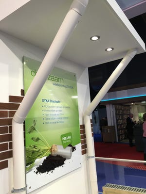 Dyka debuts world’s first bioplastic pipework at the VSK international trade show