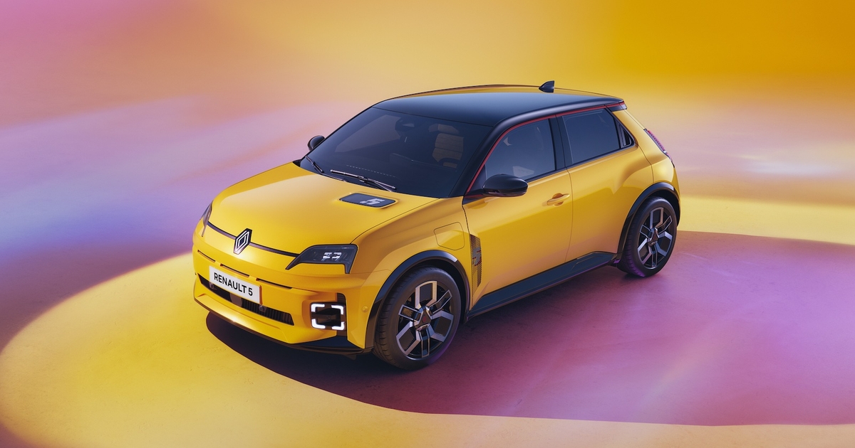Renault Goes Big on Bio-composite to Lightweight 5 E-Tech