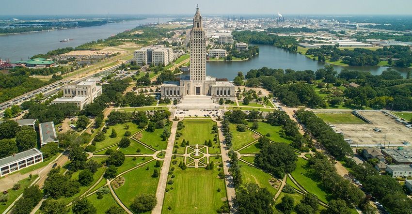 Louisiana state capitol park