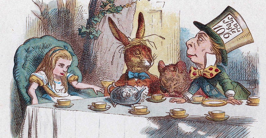 illustration from Alice in Wonderland