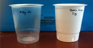 cups made via Beta Technology