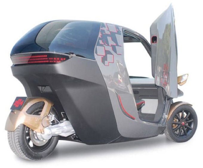 Plastic electric vehicle set to hit road in 2013