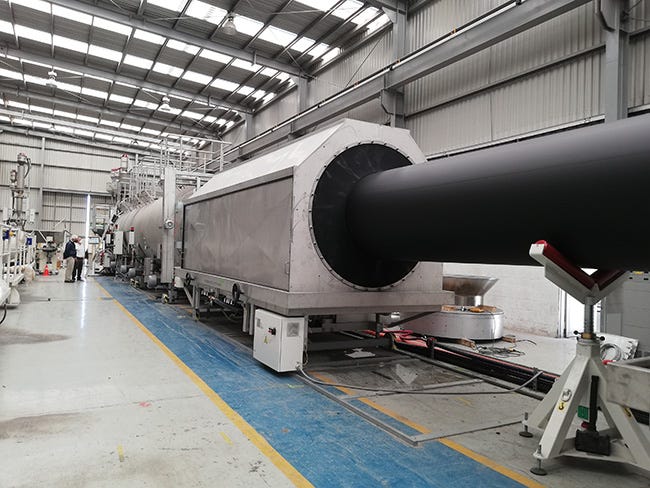 large-pipe extrusion