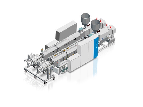 KraussMaffei Berstorff shows extruders with a small footprint and big performance at K2016