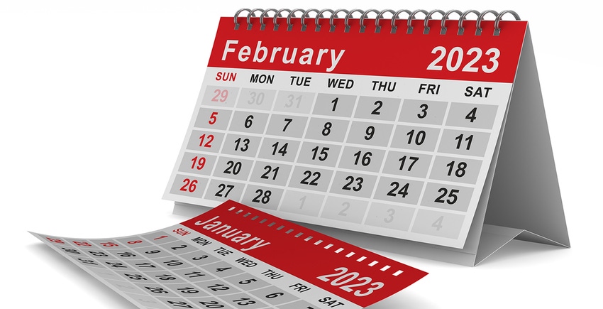 Feb. 2023 calendar