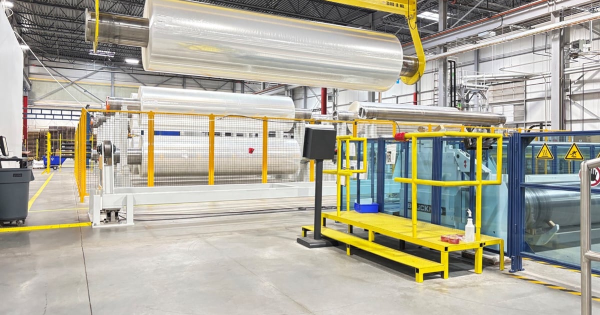 Transcontinental Group TC Transcontinental Packaging showcasing BOPE Film
