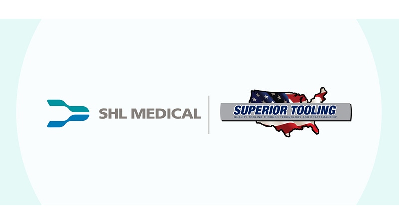 SHL Medical and Superior Tooling logos