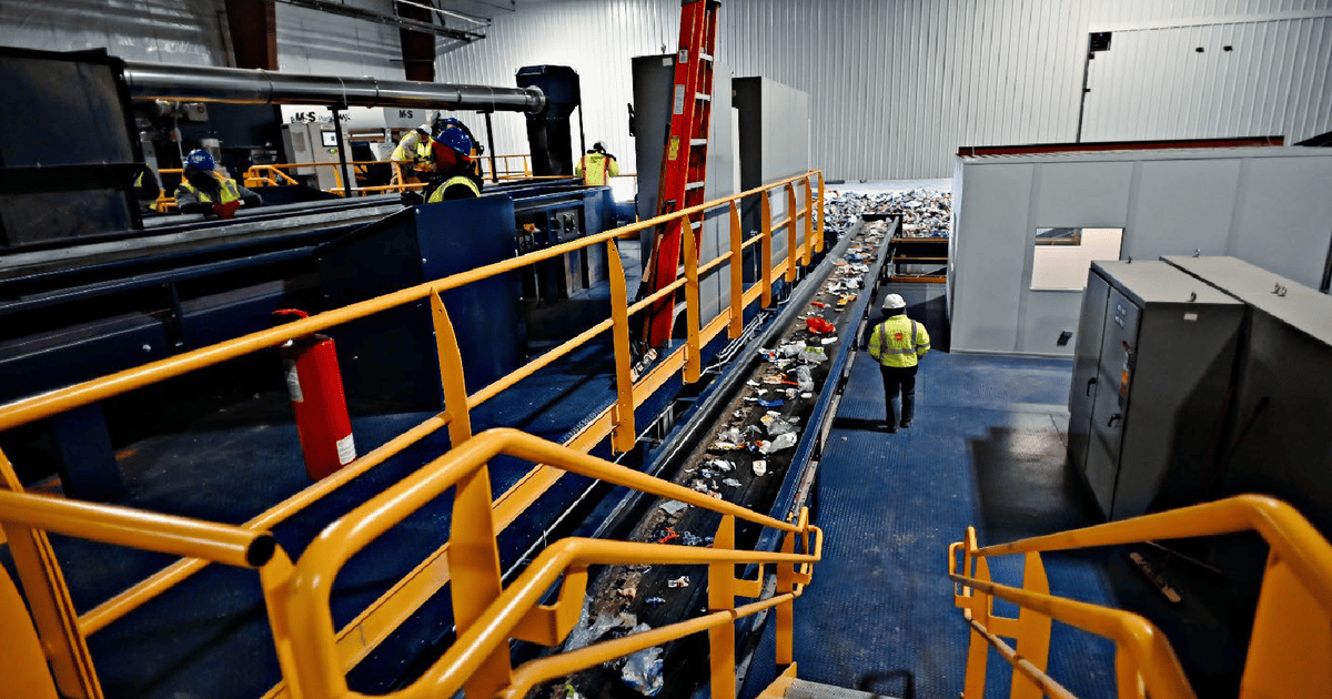Behind-the-Scenes Look at a New Recycling Facility