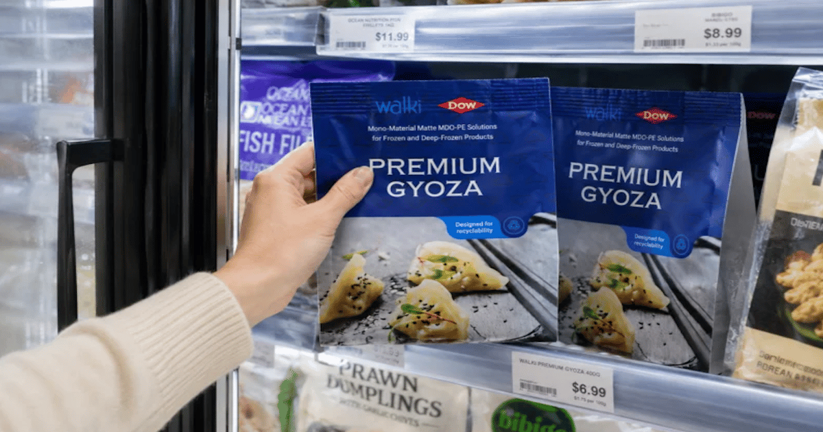 Walki and Dow Create Matte Recyclable Pouch
