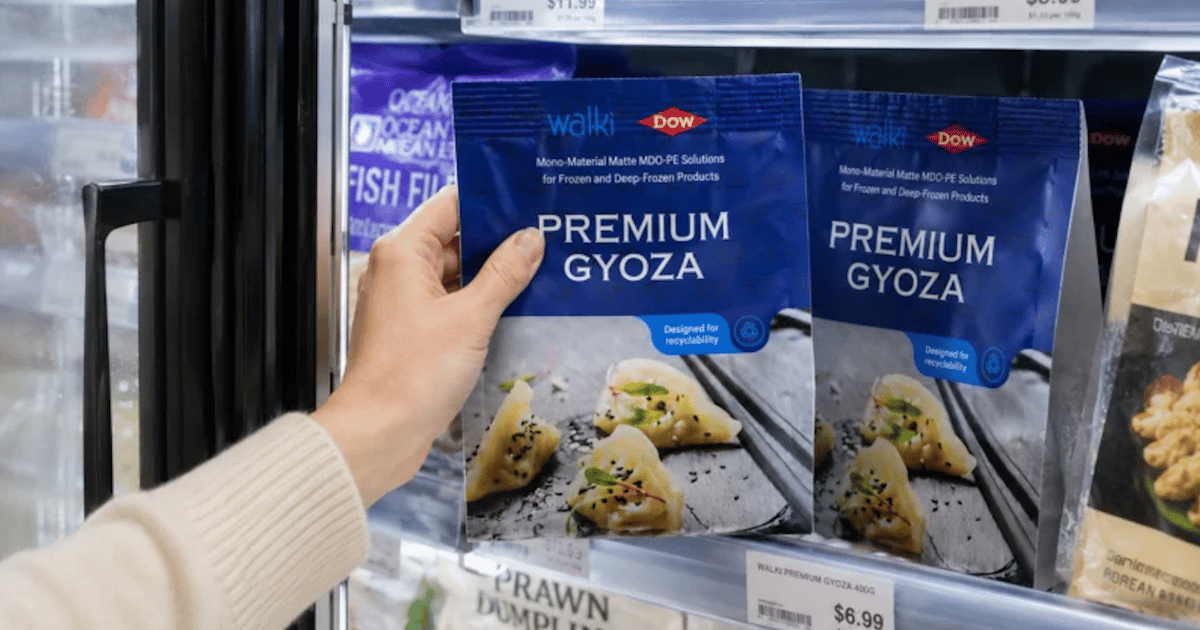 Walki and Dow Create Matte Recyclable Pouch
