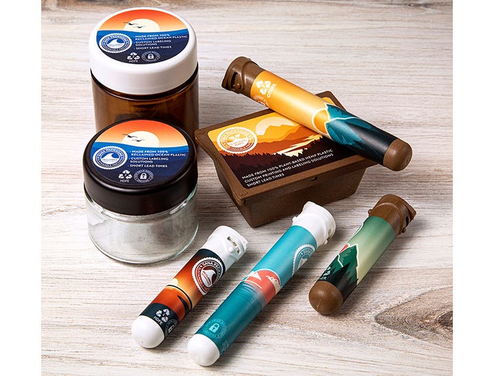 Sana Packaging jars and tubes