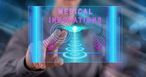 medical innovations on touchscreen
