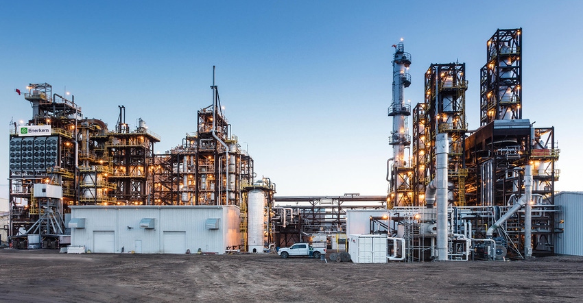 Enerkem's waste-to-biofuels plant in Edmonton