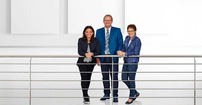 Arburg Partners Juliane Hehl, Michael Hehl and Renate Keinath