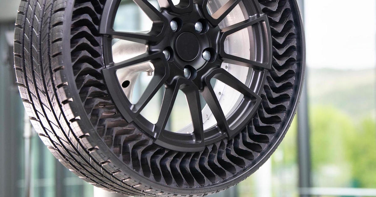 Michelin Partners with DHL to Trial Airless Puncture-Proof Tires