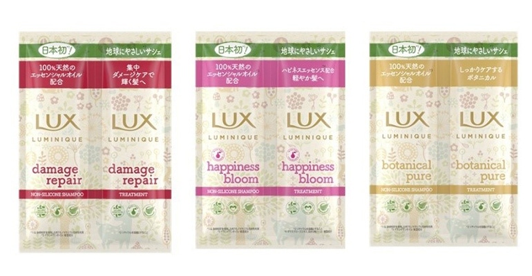 Unilever limited-edition Lux monolayer sachets