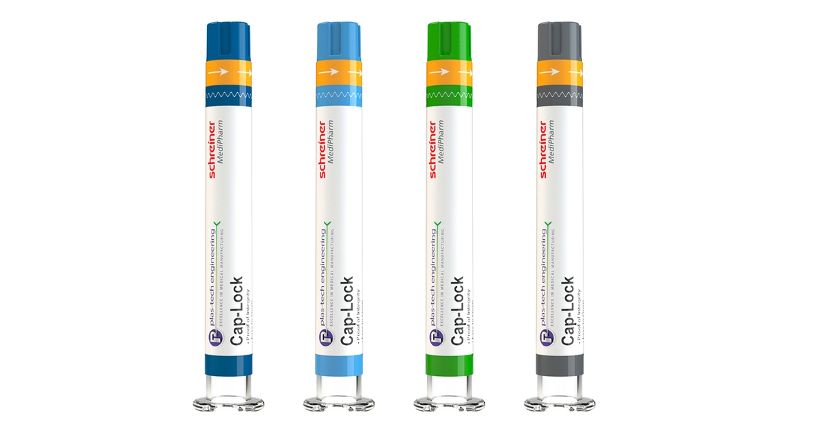 Cap-Lock Technology Ensures Security of Prefilled Syringes