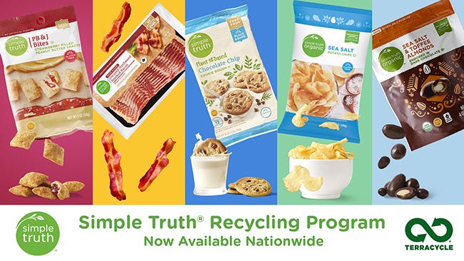 Kroger's Simple Truth Recycling program