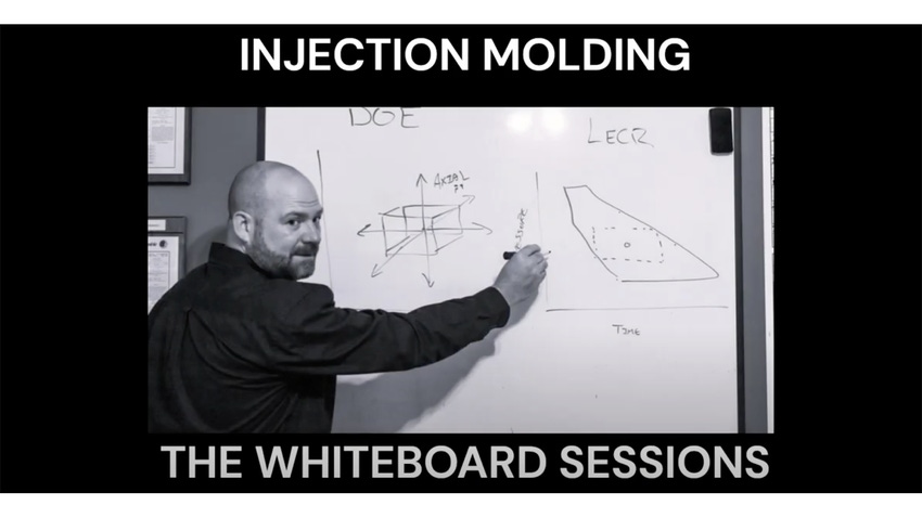 Brandon Birchmeier in front of white board