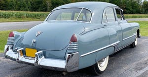 rear lights of 1948 Cadillac