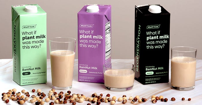 WhatIF Foods uses Bambara groundnut to make milk
