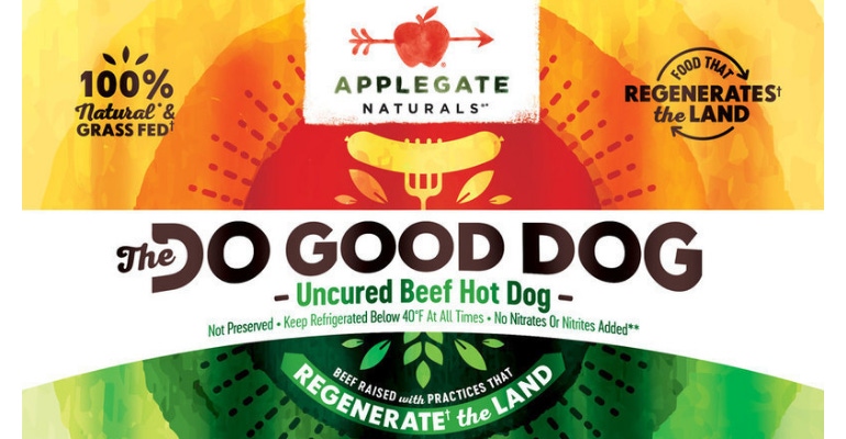applegate natural do good hot dog