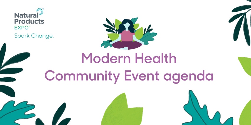 modern health agenda header