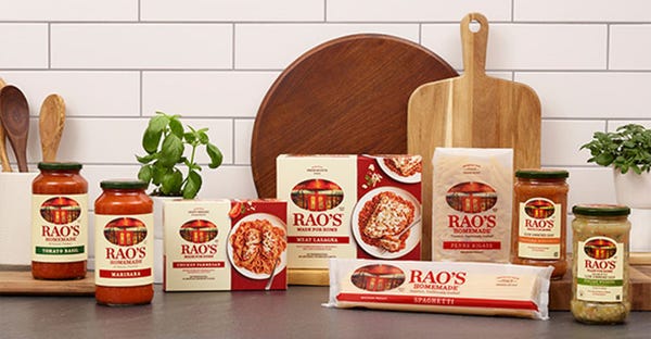 Sovos Brands Rao's pizza sauces