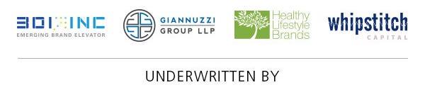Fodder podcast underwriters logos 301Inc, Giannuzzi Group, Healthy Lifestyle Brands, Whipstitch Capital