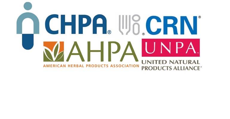 supplement industry trade associations ahpa chpa crn unpa
