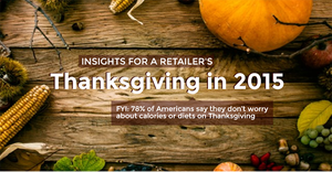What you should know about Thanksgiving food shoppers this year [infographic]