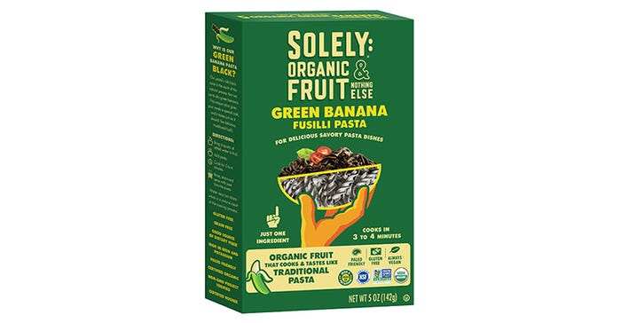 Solely Organic Green Banana Fusilli Pasta