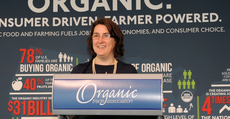 Laura Batcha, CEO and executive director of the Organic Trade Association (resigned April 2022)
