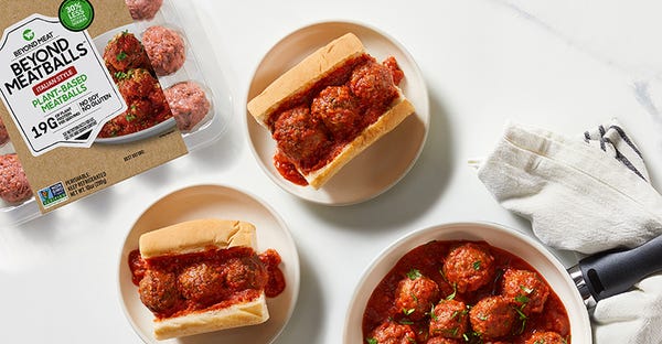 Beyond Meat's topsy-turvy 2020 Beyond Meatballs introduced in September