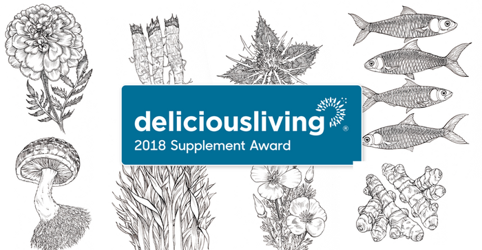 Delicious Living's 2018 Supplement Awards honor the best in 27 categories