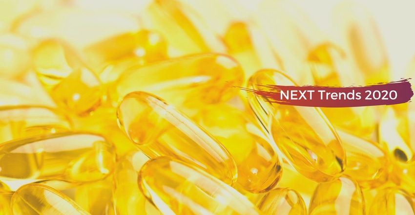 Fish oil capsules